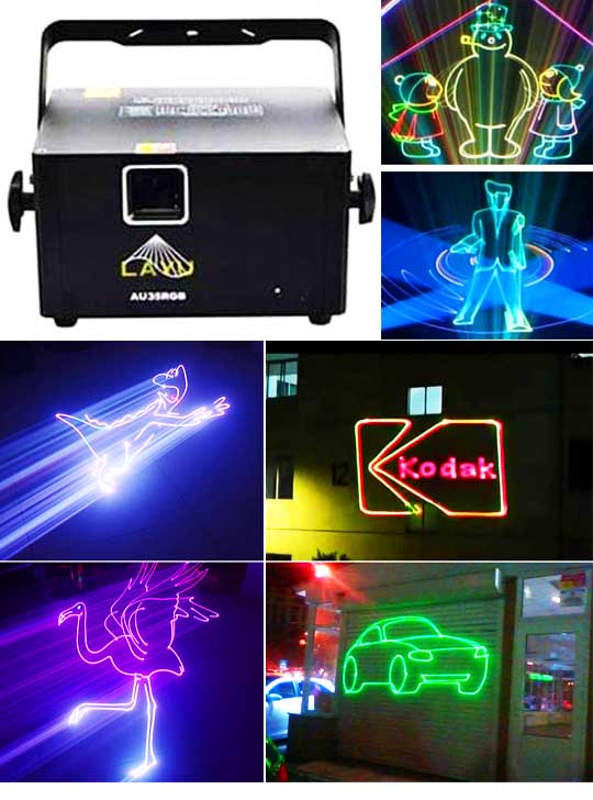 Профессиональная световая реклама LAYU AU35RGB Pro Max