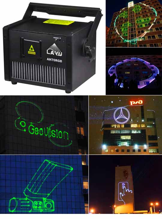Профессиональная световая реклама AH70RGB Pro Max